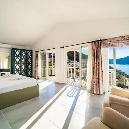 Luxury Vacation Experience With A Sea View In Kalkan Villa Kaş